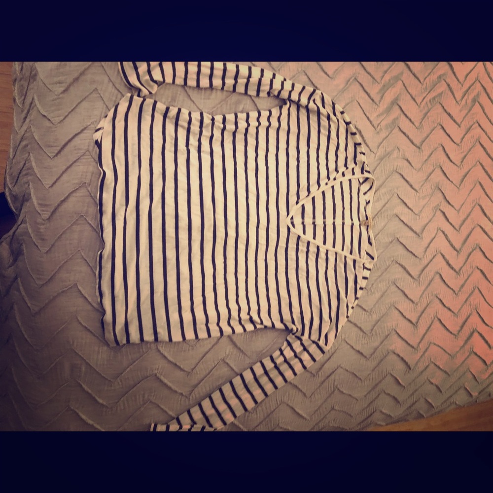 Bordeaux (Anthropologie) Long Sleeve Tee